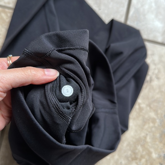 Lululemon wunder under 23 crop and align bra black / camo - Picture 8 of 8